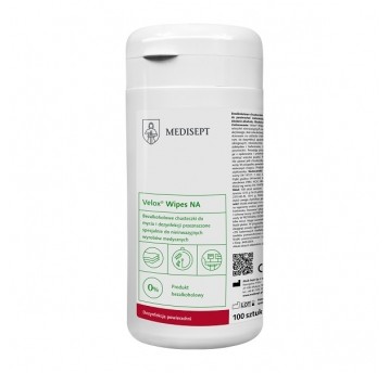 Chusteczki do dezynfekcji VELOX wipes 100szt PUSZK