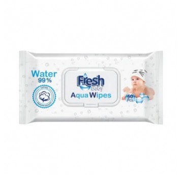 Chusteczki nawilżane Fresh Baby Aqua 60szt
