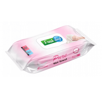 Chusteczki nawilżane Fresh Days 120szt klip /24