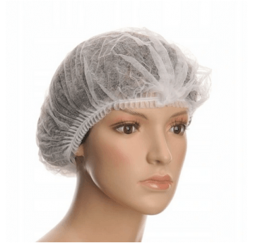 Czepek jednorazowy CLIP BIAŁY 100szt