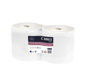 Czyściwo ELLIS PROF C300/2 2W 290m BIAŁE 2rol