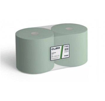Czyściwo makulatura CLIRO ZIELONE 1W 380m 2rol