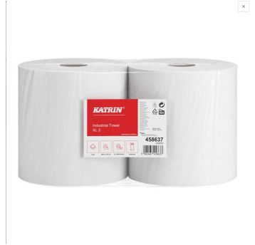 Czyściwo makulatura KATRIN XL BIAŁE 2W 260m 2rol