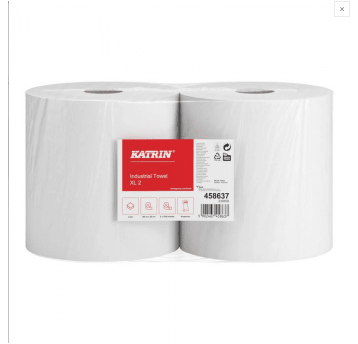Czyściwo makulatura KATRIN XL BIAŁE 2W 260m 2rol