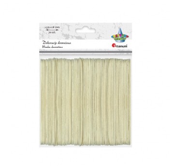 Dekoracyjne drewnia patyczk Natur 70szt 150x18x1,6