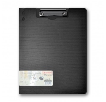 Deska klip A4 Morandi Czarna ZAMYKANA