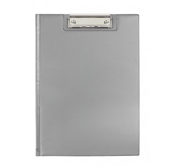 Deska z klipem A4 Popiel ZAMYKANA