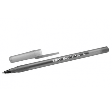 Długopis BIC olejowy ROUND STIC CZARNY /60