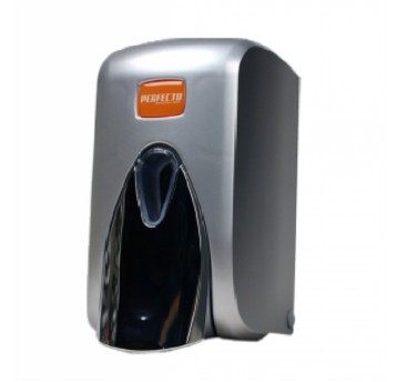 Dozownik PERFECTO SREBRNY na mydło 0,5L z tankiem