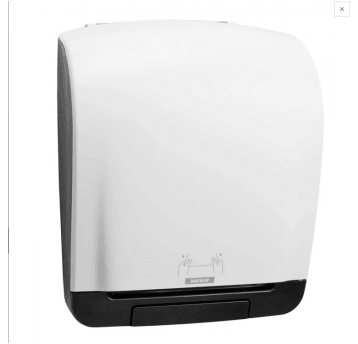 Dozownik ręcznik KATRIN biały SYSTEM przycisk doz