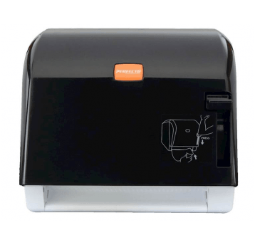 Dozownik ręcznik PERFECTO pół automatyczny CZARNY