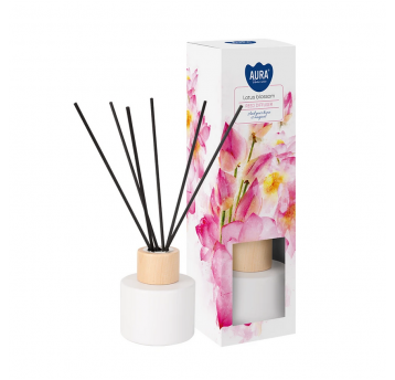 Dyfuzor zapachowy mat biały AURA Kwiat Lotosu