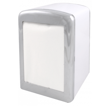 Dyspenser CLARINA 17x17cm Metal BIAŁY