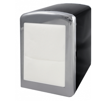 Dyspenser CLARINA 17x17cm Metal CZARNY