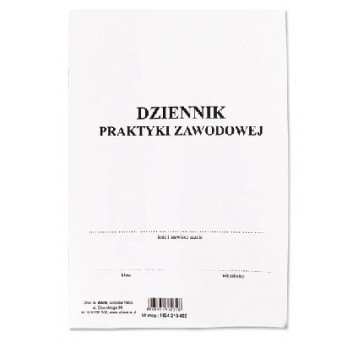 Dziennik praktyki zawodowej A5 1szt /5