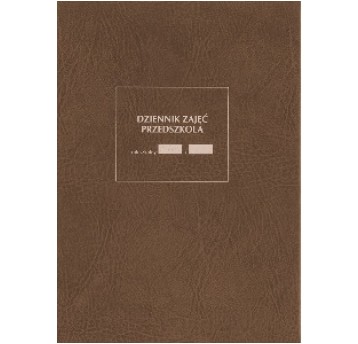 Dziennik zajęć przedszkolnych A4 1szt