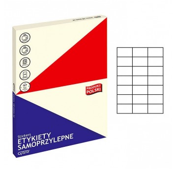 Etykieta samoprzylepna 70x42,3 Grand '21'