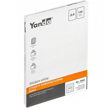 Etykieta samoprzylepna YANDA 52,5x29,6mm '40' 100s