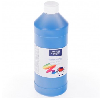 Farba plakatowa 1L NIEBIESKA