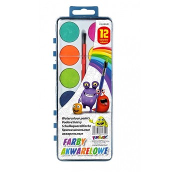 Farby akwarelowe FUN&JOY 12 kolorów
