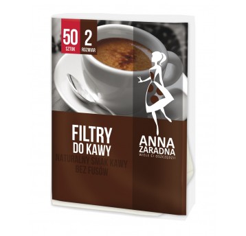 Filtry do kawy Anna Zaradna rozmiar 2 50szt /28