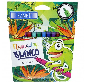 Flamaster Kamet Bianco 12 kol