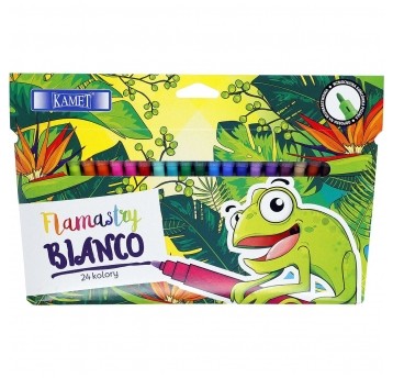 Flamaster Kamet Bianco 24 kol