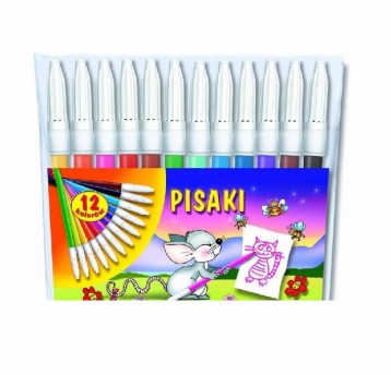 Flamastry KAMET 12 kolorów