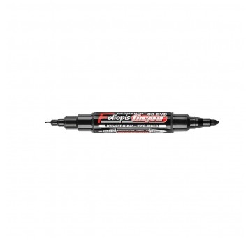 Foliopis Kamet czarny 2-stronny 0,4-1.5mm