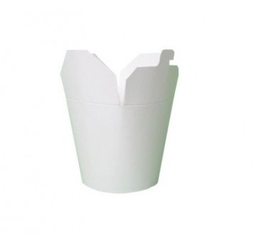 FOOD BOX papierowy BIAŁY 500ml 50szt /20