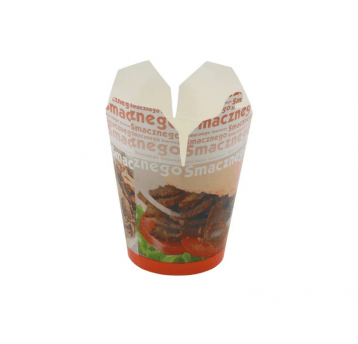 FOOD BOX papierowy SMACZNEGO 750ml 50szt /10