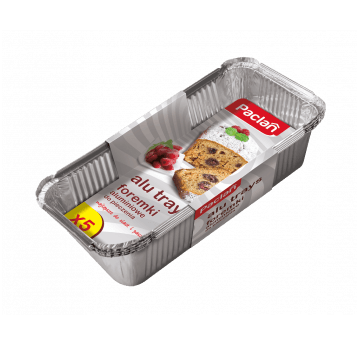 Foremki aluminiowe PACLAN KEKS 23m x 10cm 5szt /22