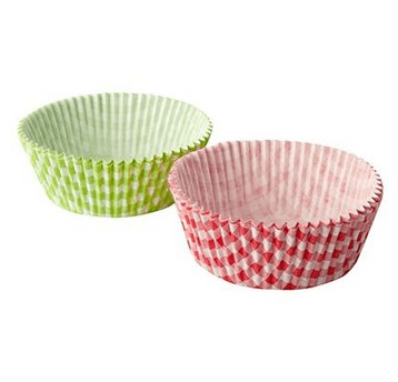 Foremki do pieczenia fi 4,5cm KRATKA 100szt