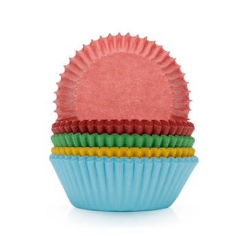 Foremki do pieczenia fi 4,5cm MIX KOLOR 200szt