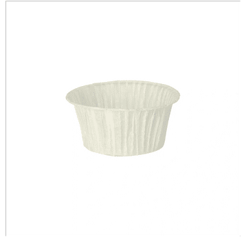 Foremki do pieczenia fi 5cm BIAŁE 20szt