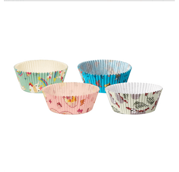 Foremki do pieczenia fi 5cm MIX DZIECI 60szt