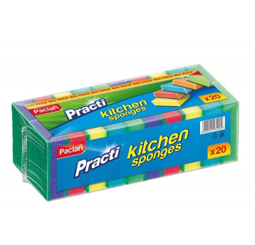 Gąbka do naczyń PRACTI 20szt /15