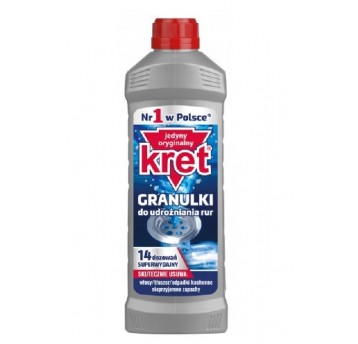 Granulki do udrażniania rur KRET 280g