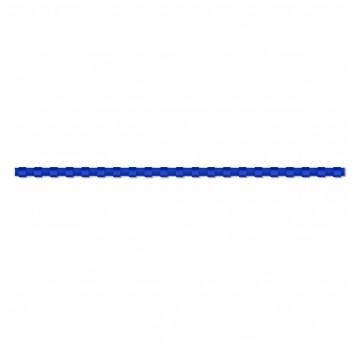 Grzbiety do bindowania 8 Niebieski 100szt