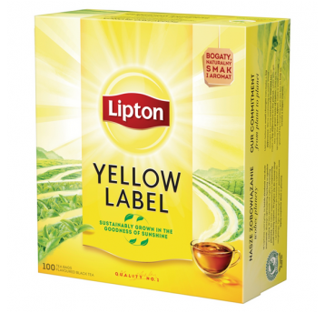 Herbata LIPTON Yellow Label 100szt 200g