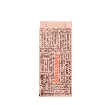 Hot-dog PE brąz francuski 7,5x17cm SMAC 200szt /10