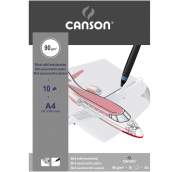 Kalka kreślarska A4 Canson bezbarwny 90g 210x297