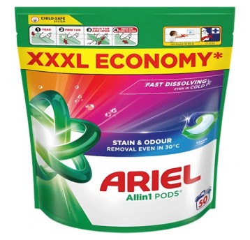 Kapsułki do prania Ariel 50szt Kolor