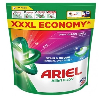 Kapsułki do prania Ariel 50szt Kolor