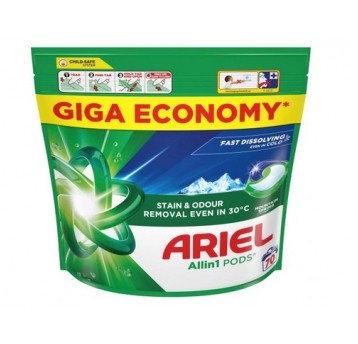 Kapsułki do prania ARIEL 70szt Biały