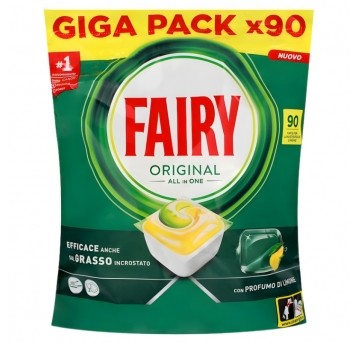 Kapsułki do zmywarki FAIRY 90szt All in One LEMON