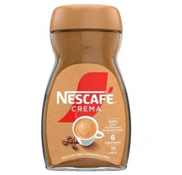Kawa rozpuszczalna Nescafe Crema 200g