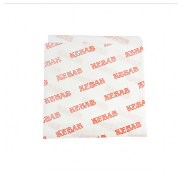 Kebab koperta foliowana NAPIS 15x16cm 200szt /50