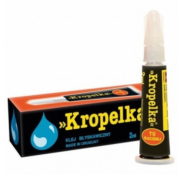 Klej błyskawiczny KROPELKA CZARN 2ml 77321060 1szt