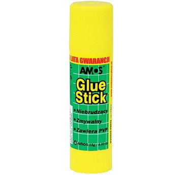 Klej w sztyfcie Amos 15gr /20 PROMOCJA